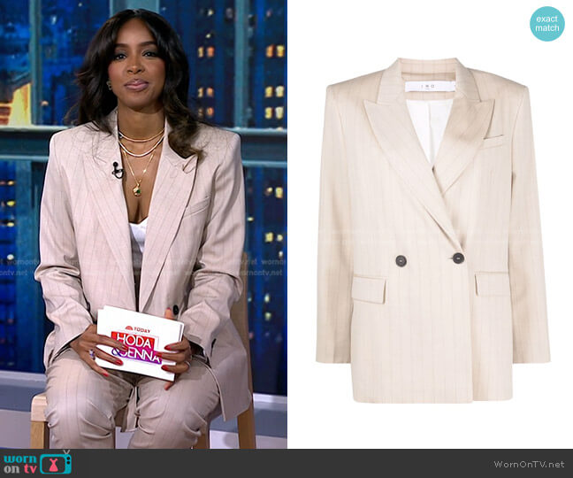 Iro Imma Pinstripe Blazer