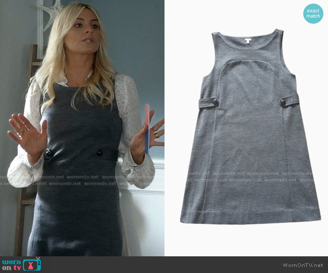 J. Crew Stephanie Dress worn by Amy (Eliza Coupe) on Pivoting