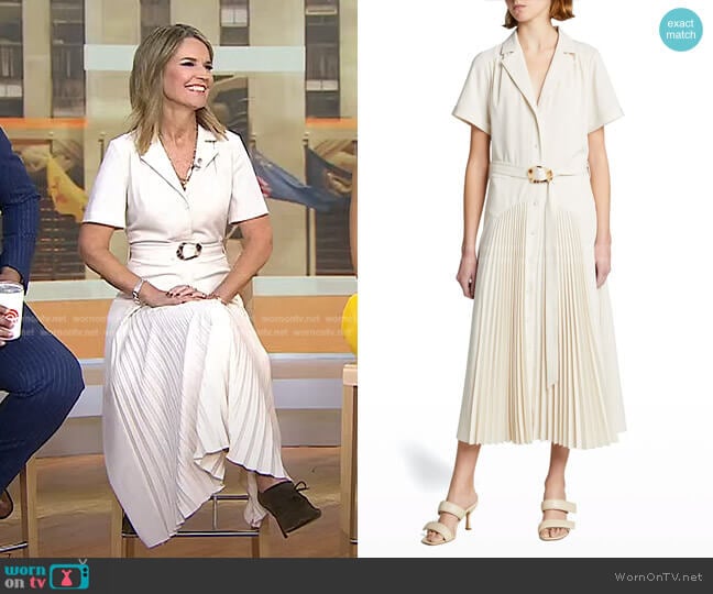Jonathan Simkhai Sama Midi Dress worn by Savannah Guthrie on Today