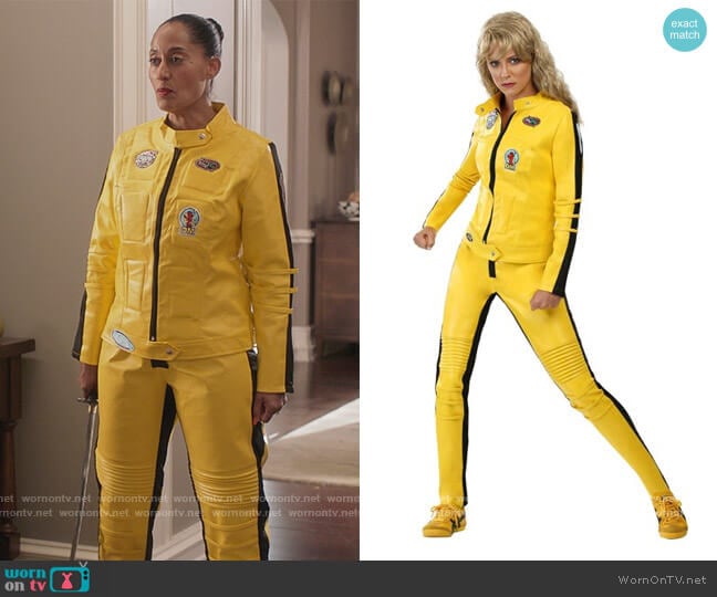FUN Costumes Kill Bill Beatrix Suit worn by Rainbow Johnson (Tracee Ellis Ross) on Black-ish