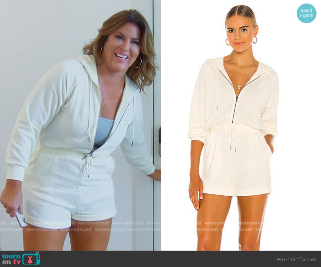 L*Space Stay Cool Romper worn by Emily Simpson on The Real Housewives of Orange County
