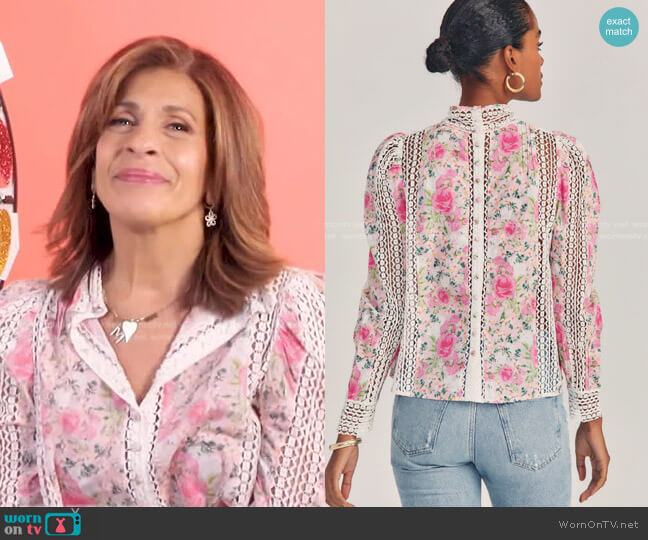 Loveshakfancy Jacque Top worn by Hoda Kotb on Today