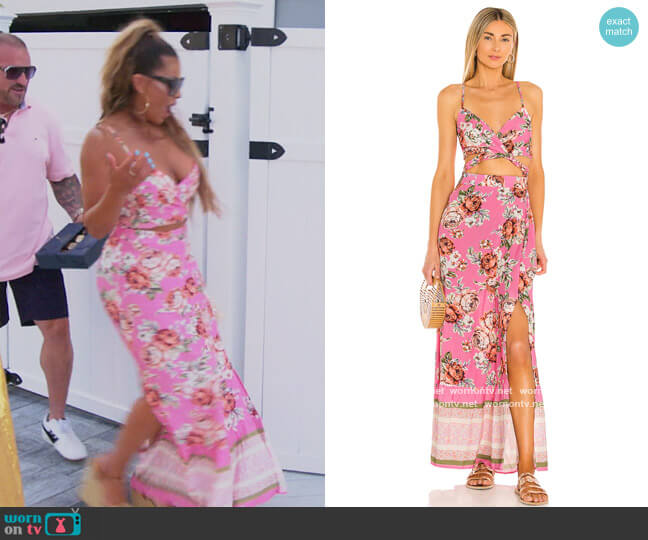 Maaji Lisse Dress worn by Dolores Catania on The Real Housewives of New Jersey