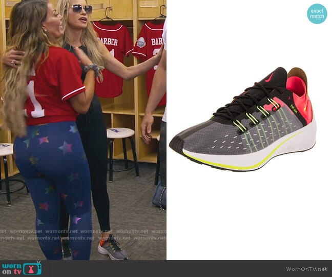 Nike EXP-X Total Crimson Running Shoe worn by Jackie Goldschneider on The Real Housewives of New Jersey