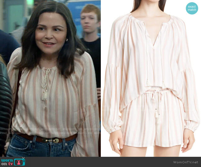 Paige Jovannie Blouse worn by Jodie (Ginnifer Goodwin) on Pivoting