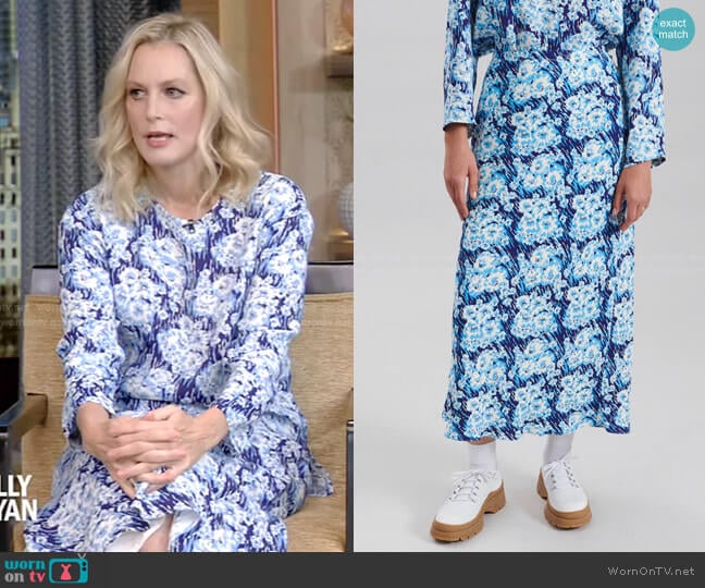 Rachel Comey Glass Skirt worn by Ali Wentworth on Live with Kelly and Mark