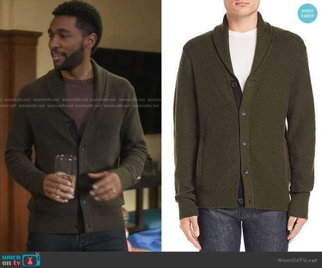 Rag & Bone Cardiff Shawl-Collar Cardigan