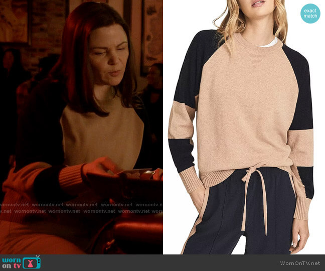 Reiss Bria Basic Sweater worn by Jodie (Ginnifer Goodwin) on Pivoting