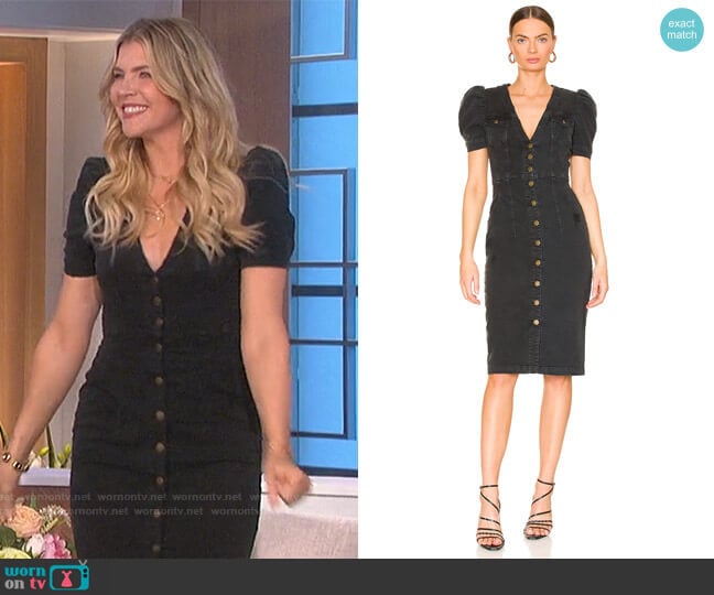 Retrofete X REVOLVE Annie Dress worn by Amanda Kloots on The Talk