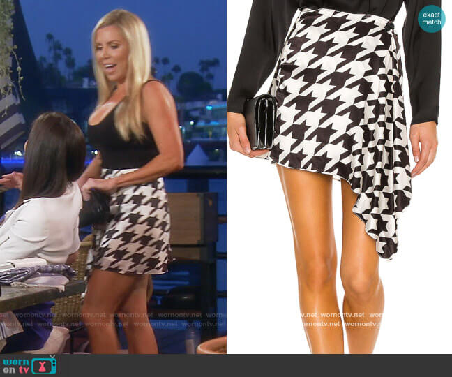 Sau Lee Barbara Skirt worn by Dr. Jen Armstrong on The Real Housewives of Orange County