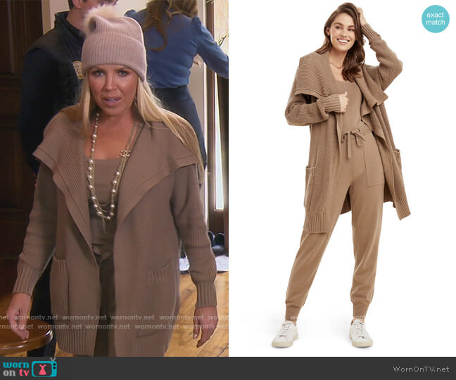 Splendid Talia Sweater Tank worn by Dr. Jen Armstrong on The Real Housewives of Orange County