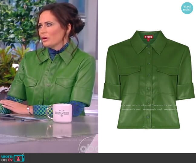 Staud Rue boxy-fit shirt