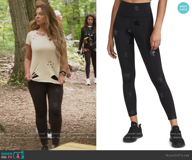 Terez Super High Band Leggings worn by Dolores Catania on The Real Housewives of New Jersey