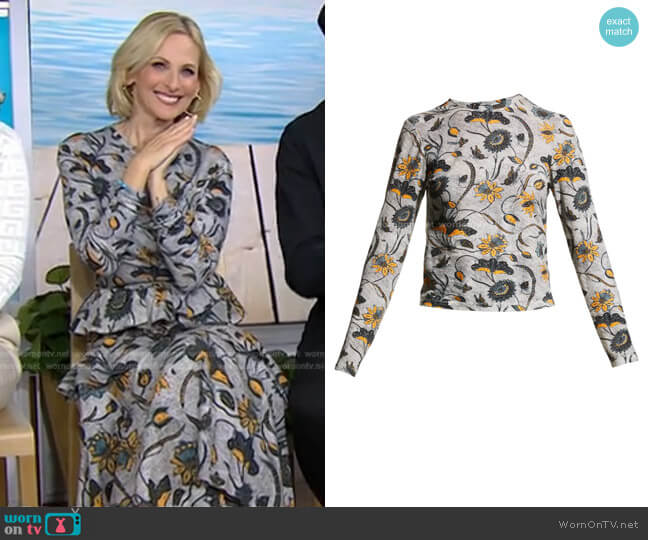 Ulla Johnson Eve Long-Sleeve Top