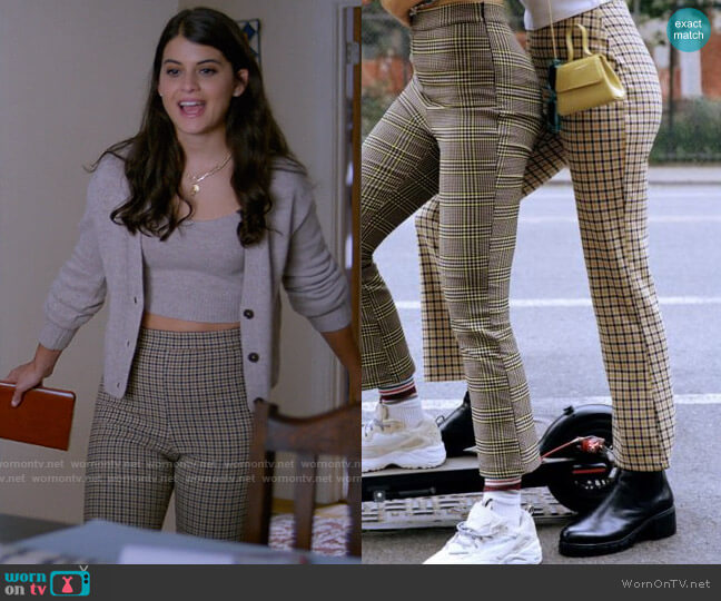 Urban Outfitters Lola Kick Flare Pants worn by Samantha Fink (Sofia Black-D'Elia) on Single Drunk Female