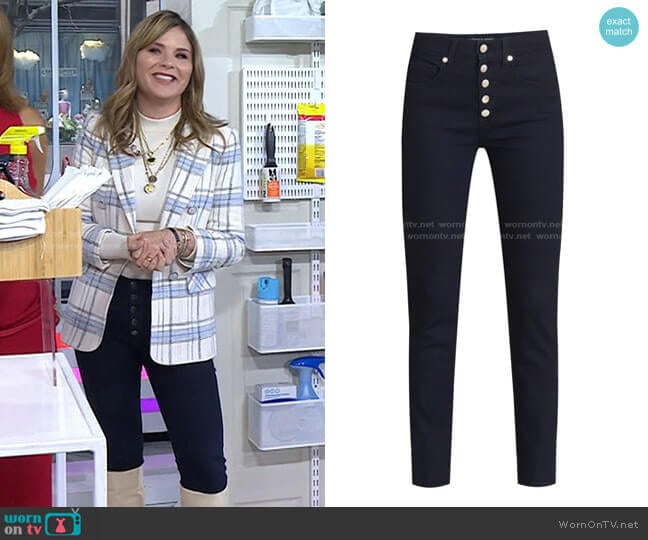 Veronica Beard Debbie Skinny Jean worn by Jenna Bush Hager on Today