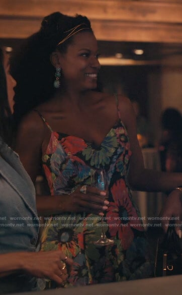 Viv’s floral dress on Bel-Air