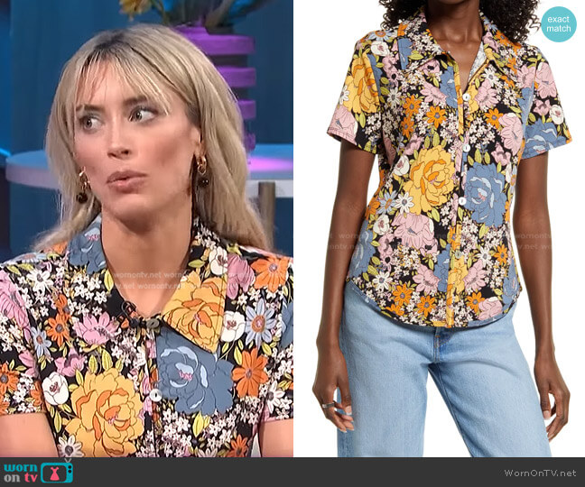 Wayf Naomi Button-Up Shirt