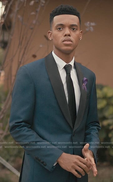 Will’s blue tuxedo jacket on Bel-Air