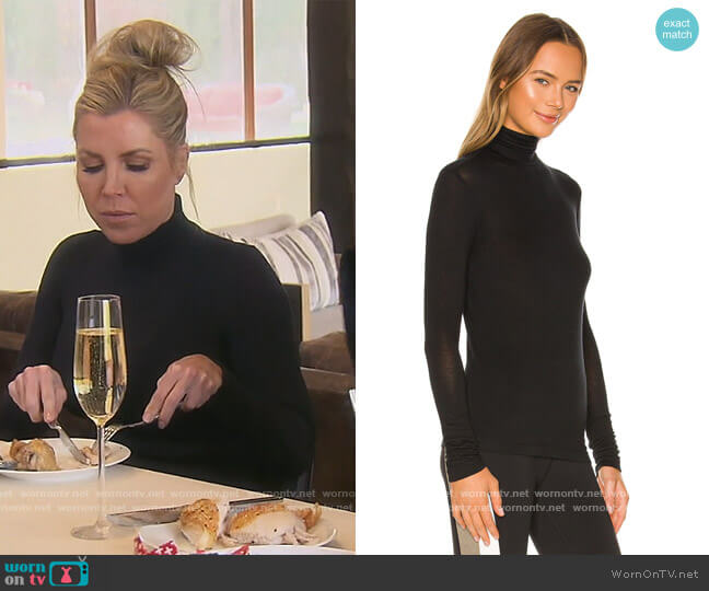 Alala Washable Cashmere Turtleneck worn by Dr. Jen Armstrong on The Real Housewives of Orange County