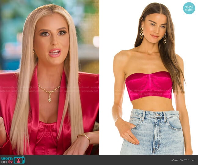 Bronx and Banco Capri Bralette worn by Emma Hernan on Selling Sunset