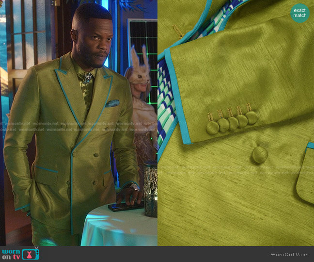 Thrash Bespoke Custom designed worn by Jeff Colby (Sam Adegoke) on Dynasty