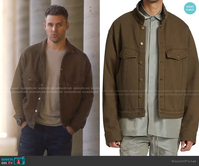 Fear of God Fleece Trucker Jacket