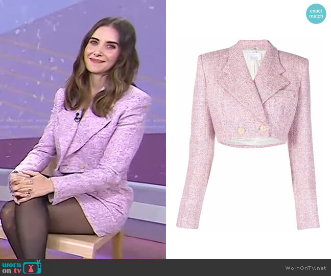 Giuseppe Di Morabito Tweed Cropped Blazer