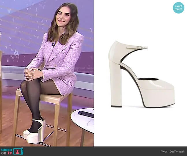 Giuseppe Zanotti Bebe Platform Patent Sandals