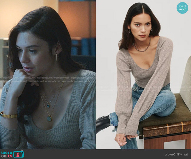 Reformation Hart Cashmere Sweater