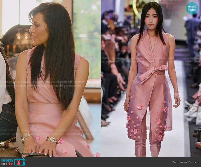 Kolchagov Barba Spring/Summer Collection 2016 worn by Vanessa Villela on Selling Sunset
