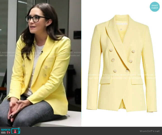 Veronica Beard Lonny Dickey Jacket worn by Savannah Sellers on Today