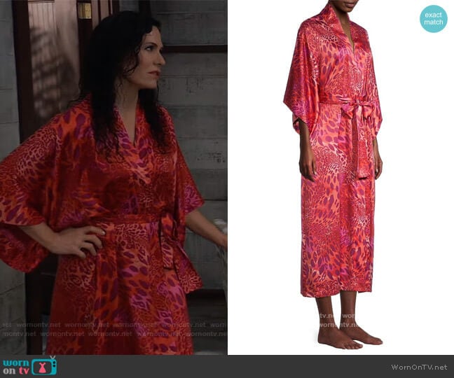 Natori Animal Print Robe
