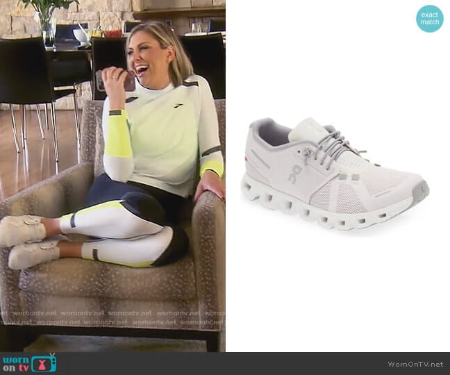 On Cloud 5 Running Shoe worn by Gina Kirschenheiter on The Real Housewives of Orange County