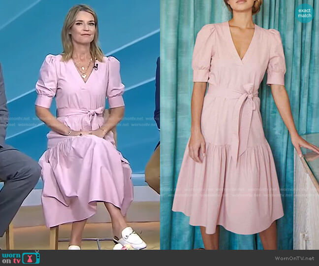 The Westside Collection Yasmine Dress worn by Savannah Guthrie on Today