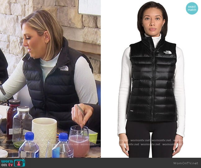 North Face Aconcagua Insulated Vest worn by Gina Kirschenheiter on The Real Housewives of Orange County