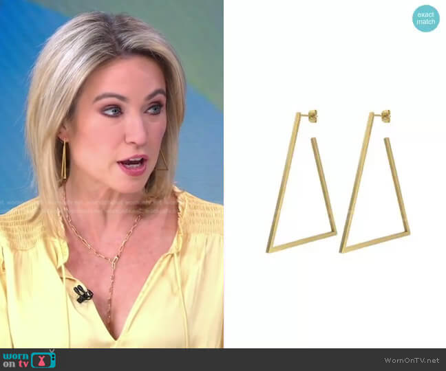 Accessory Concierge Vector Drops worn by Amy Robach on Good Morning America