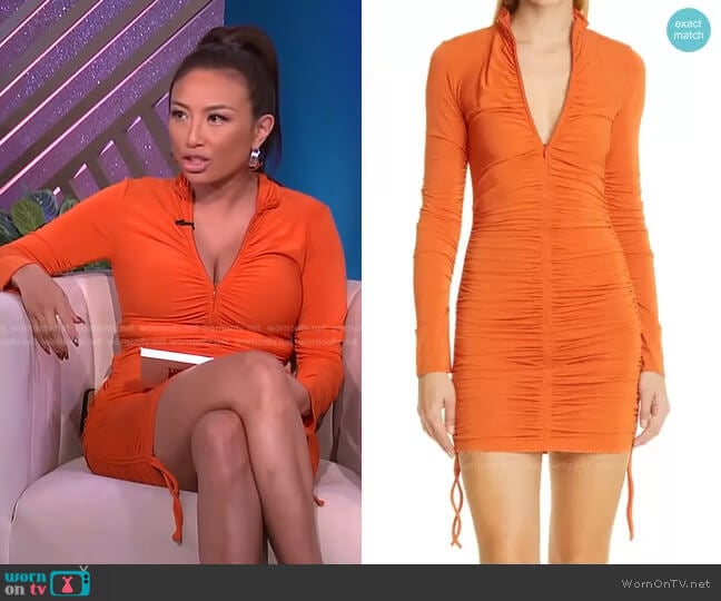 A.L.C. Nolan Dress worn by Jeannie Mai on The Real