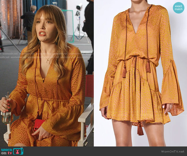 Alexis Nella Dress worn by Kirby Anders (Maddison Brown) on Dynasty