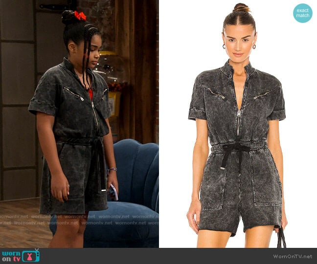 All Saints Tia Playsuit worn by Millicent (Jaidyn Triplett) on iCarly