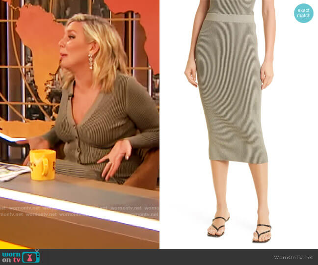 Anine Bing Julian Rib Skirt