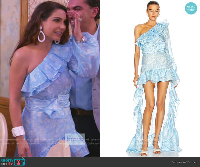 Atoir For FWRD The Whirlwind Dress worn by Jennifer Aydin on The Real Housewives of New Jersey