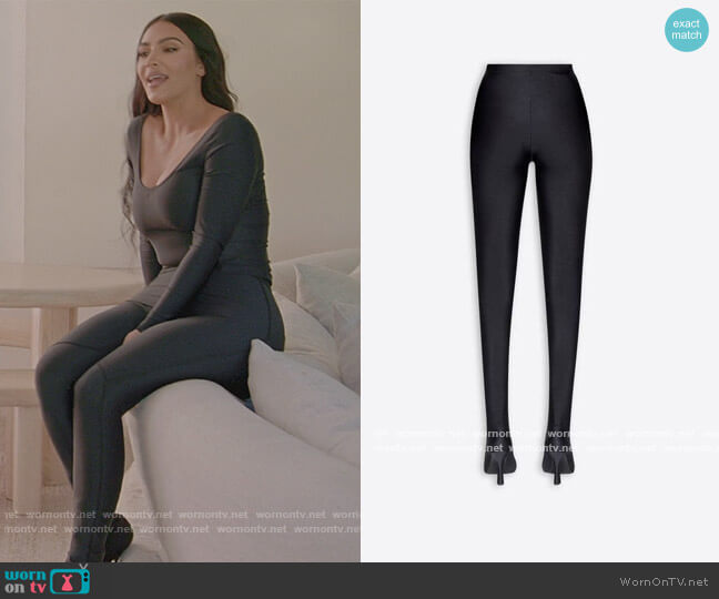 Balenciaga Falkon Pantalegging worn by Kim Kardashian (Kim Kardashian) on The Kardashians