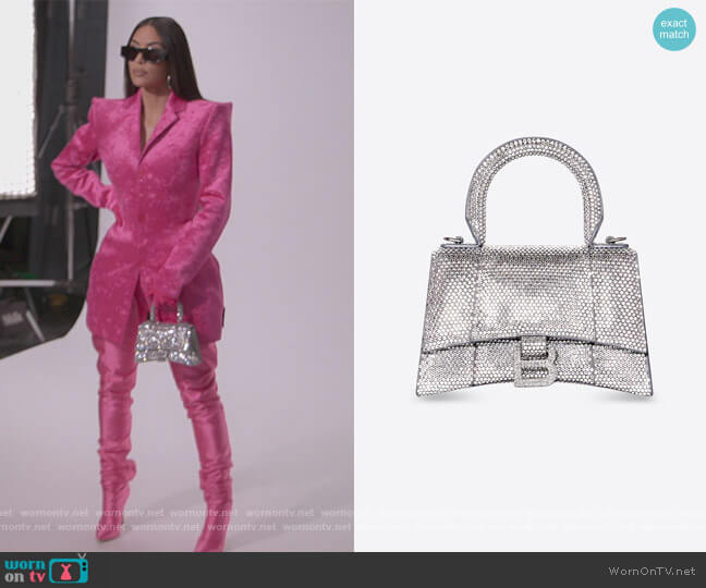 Balenciaga Hourglass Bag worn by Kim Kardashian (Kim Kardashian) on The Kardashians