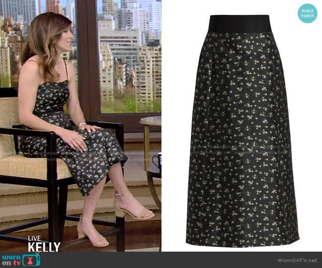 Black Iris Nina Maxi Skirt