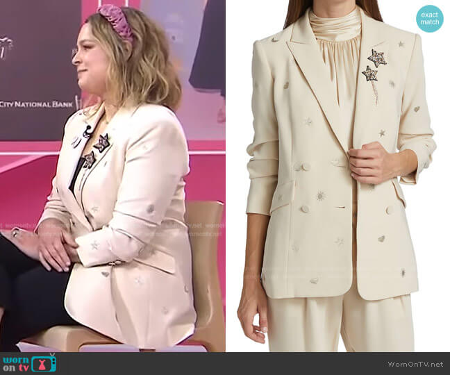 Cinq a Sept Lila Hearts & Stars Blazer