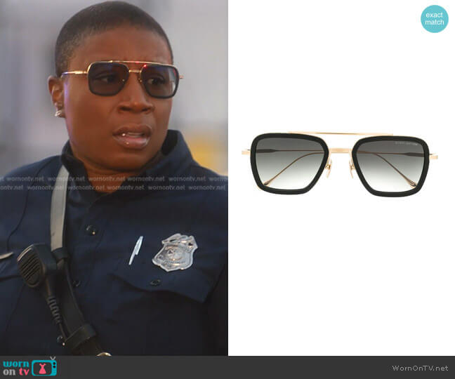 Dita Eyewear FLIGHT .006 Sunglasses worn by Henrietta Wilson (Aisha Hinds) on 9-1-1