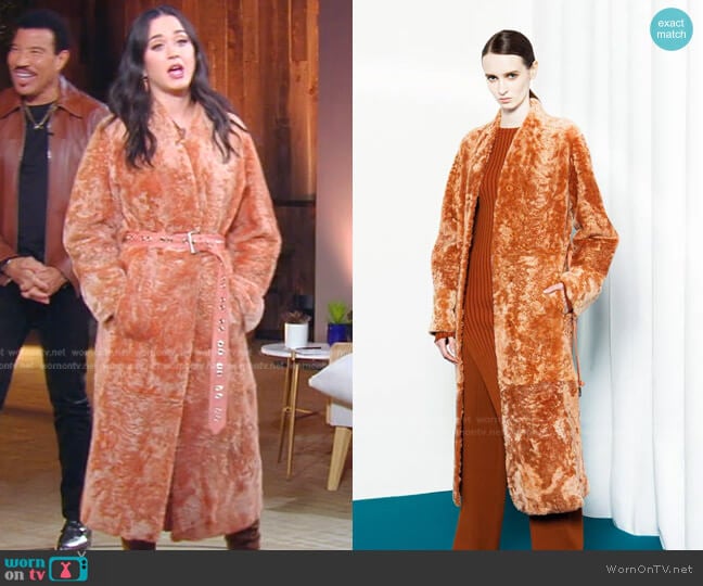 Drome Fall Winter 2021 Collection worn by Katy Perry on American Idol