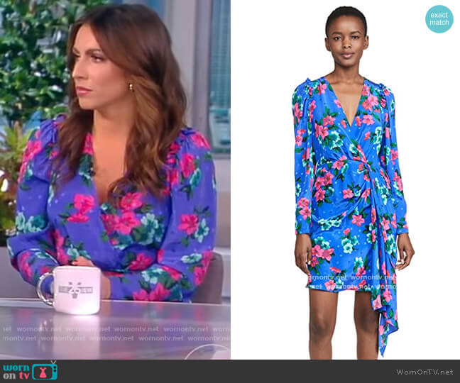 Essentiel Antwerp Viesbeth Puff Sleeve Minidress worn by Alyssa Farah Griffin on The View