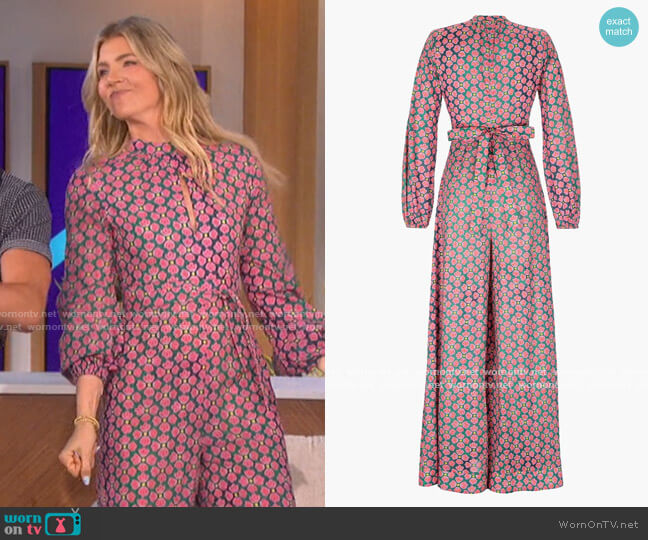 De Loreta Paraiso Jumpsuit worn by Amanda Kloots on The Talk
